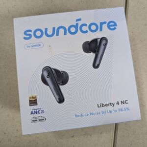 Soundcore by Anker Liberty 4 NC Noise Canceling True Wireless Earbud Headphones